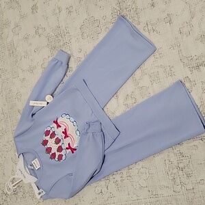 Kate Mack Light Blue Kids Set with Cake Design